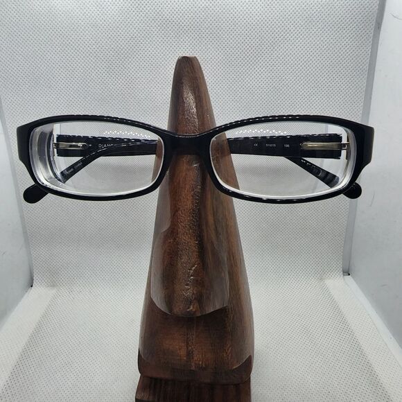 Diane Von Furstenberg Love Is Life! Black Prescription Glasses Frames - Picture 1 of 10